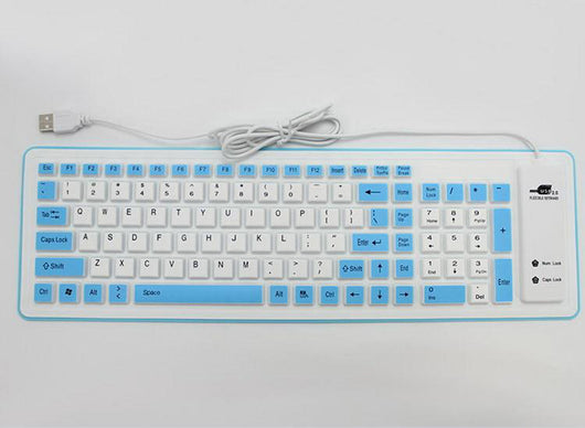 Teclado Silicona Plegable Resistente al Agua y Polvo - Image 10