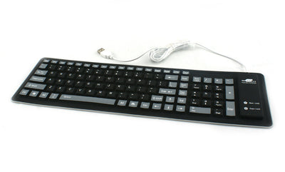 Teclado Silicona Plegable Resistente al Agua y Polvo - Image 13