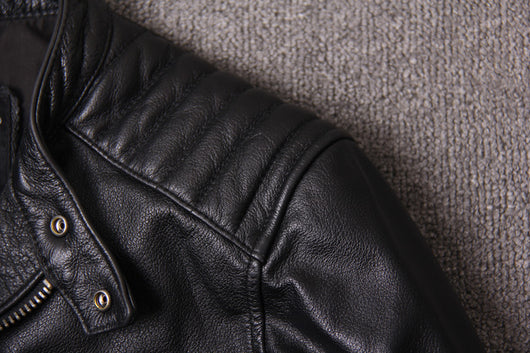 Chaqueta de Cuero Slim Fit con Cuello Alto para Hombre - Diseño Moderno y Trendy - Image 35