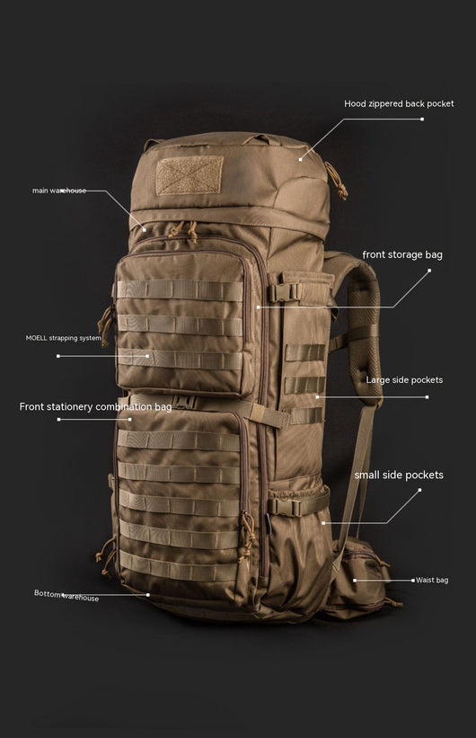 Mochila Táctica Camuflaje Unisex para Aventuras - Image 27