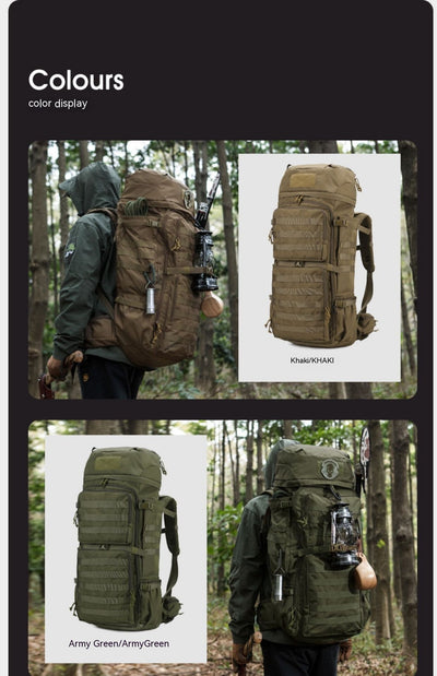 Mochila Táctica Camuflaje Unisex para Aventuras - Image 28
