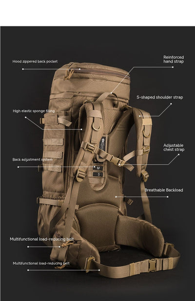 Mochila Táctica Camuflaje Unisex para Aventuras - Image 39