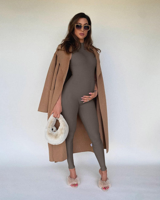 Jumpsuit Deportivo Yoga Ajustado sin Mangas Estilo Europeo - Image 18