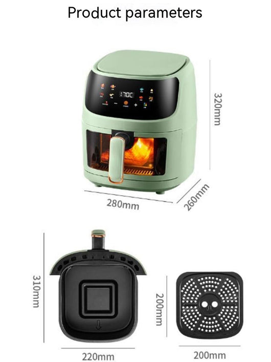Freidora de Aire Inteligente de Gran Capacidad con Pantalla Visual - Image 19