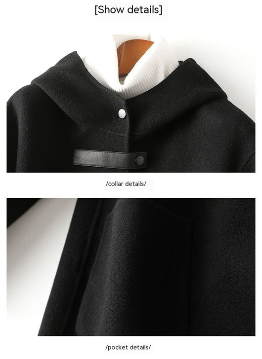 Abrigo de Lana para Mujer Elegante con Bolsillos Grandes y Corte Holgado - Image 14