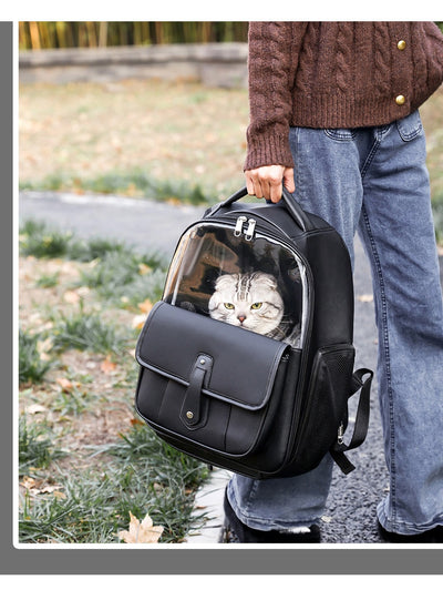 Mochila Transportadora para Gatos - Diseño Elegante y Portátil - Image 15