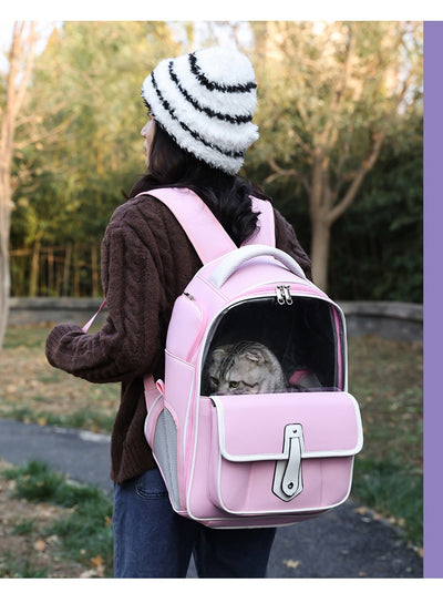 Mochila Transportadora para Gatos - Diseño Elegante y Portátil - Image 18