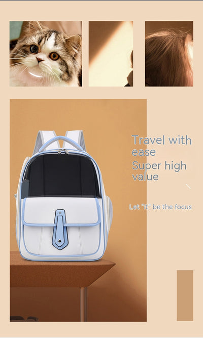 Mochila Transportadora para Gatos - Diseño Elegante y Portátil - Image 21