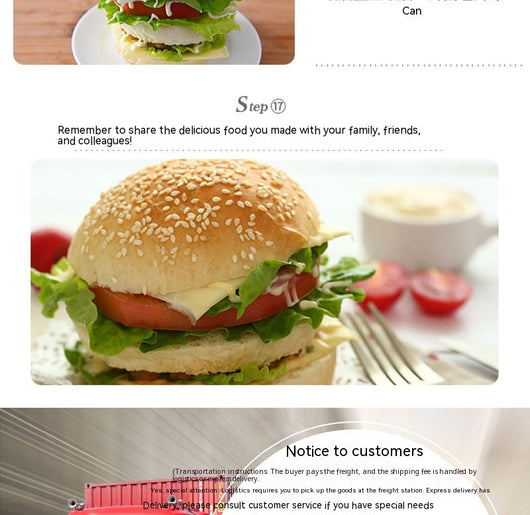 Molde Antiadherente para Tartas de Queso y Hamburguesas - Image 9
