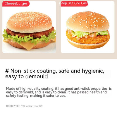 Molde Antiadherente para Tartas de Queso y Hamburguesas - Image 11