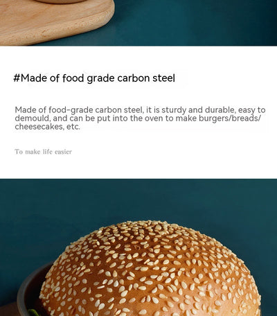 Molde Antiadherente para Tartas de Queso y Hamburguesas - Image 17