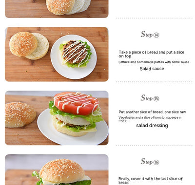 Molde Antiadherente para Tartas de Queso y Hamburguesas - Image 21