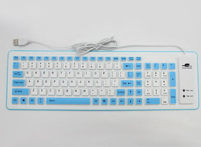 Teclado Silicona Plegable Resistente al Agua y Polvo - Image 17
