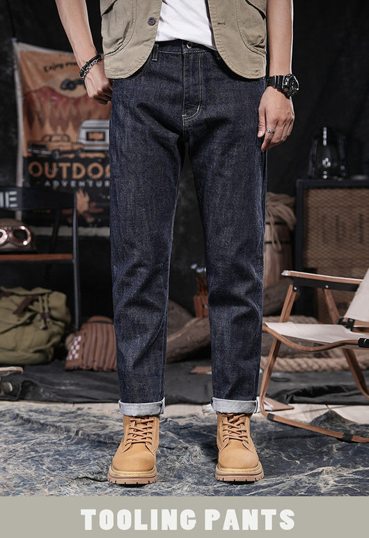 Pantalones Vaqueros Slim Rectos Clásicos para Hombre - Image 16