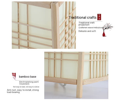 Lámpara Mesita de Noche Estilo Nórdico en Madera Maciza - Image 12