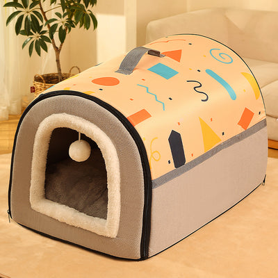Casa Cómoda para Corgi y Shiba Inu con Cojín Removible y Lavable - Image 21