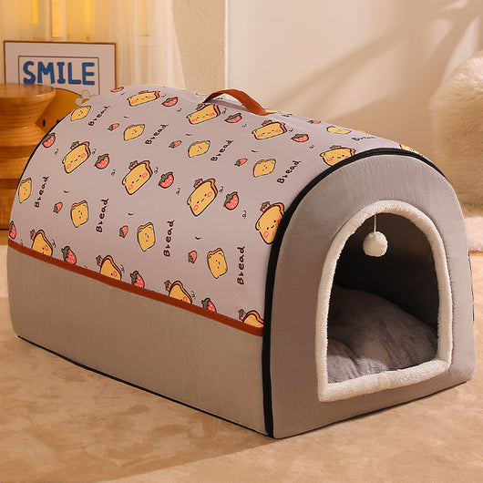 Casa Cómoda para Corgi y Shiba Inu con Cojín Removible y Lavable - Image 23