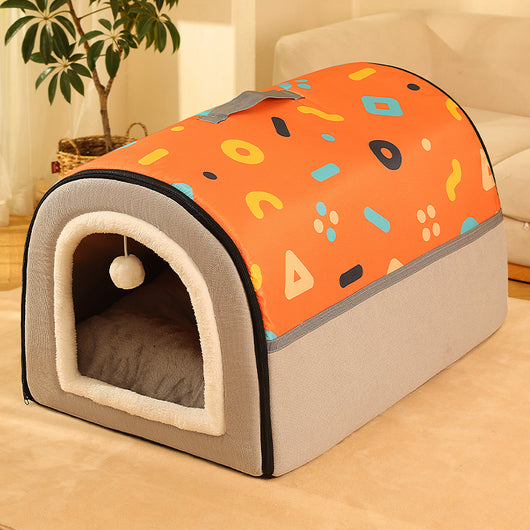 Casa Cómoda para Corgi y Shiba Inu con Cojín Removible y Lavable - Image 25