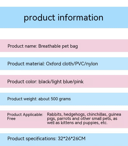 Bolsa Mensajero Portátil para Mascotas - Image 9