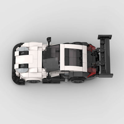 Bloques de Construcción para Auto de Carreras con Partículas Pequeñas MOC - Juguete Educativo DIY - Image 7