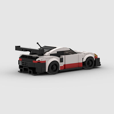 Auto de Carreras con Bloques de Construcción - Puzzle Tecnológico DIY - Image 6