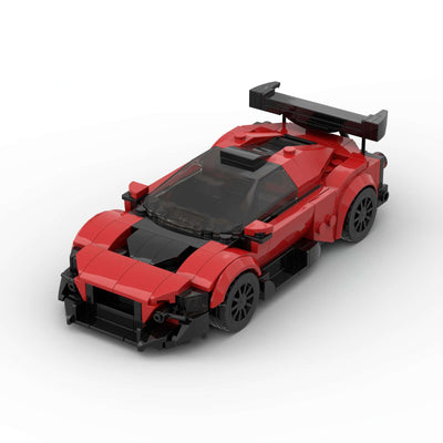 Auto de Carreras Bloques de Construcción Micro Puzzle DIY Tecnológico - Image 24