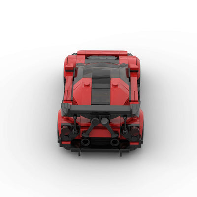 Auto de Carreras Bloques de Construcción Micro Puzzle DIY Tecnológico - Image 27