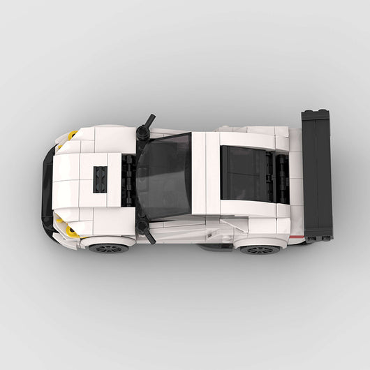 Auto de Carreras con Bloques de Construcción - Puzzle Tecnológico DIY - Image 21