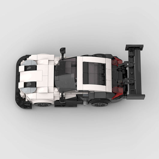 Bloques de Construcción para Auto de Carreras con Partículas Pequeñas MOC - Juguete Educativo DIY - Image 14