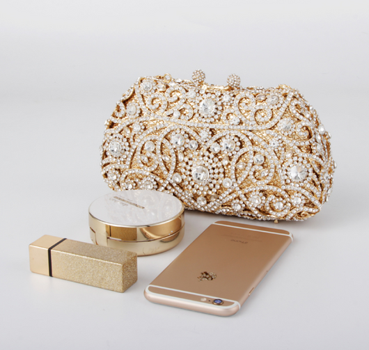 Bolso de Noche con Cristales Brillantes - Image 14