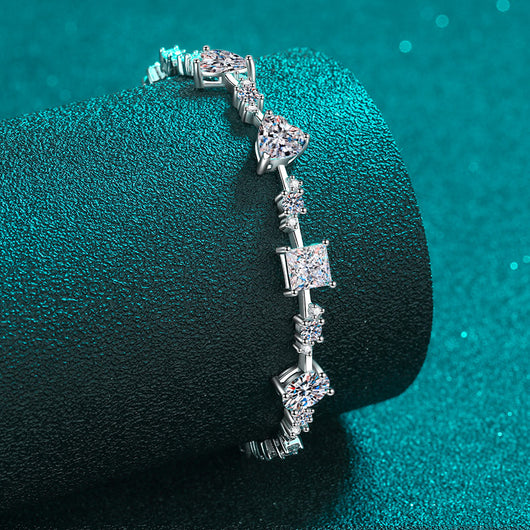 Pulsera de Plata Esterlina con Moissanita para Mujer - Image 13