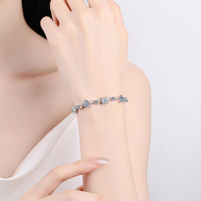 Pulsera de Plata Esterlina con Moissanita para Mujer - Image 14