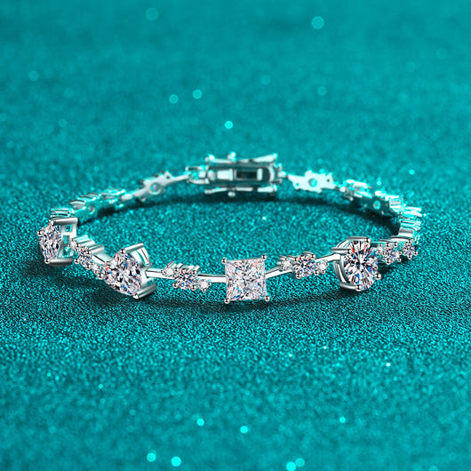 Pulsera de Plata Esterlina con Moissanita para Mujer - Image 15