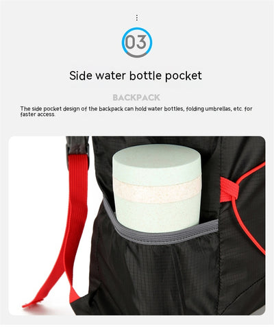 Mochila Impermeable de Gran Capacidad para Ciclismo, Senderismo y Viajes - Image 14