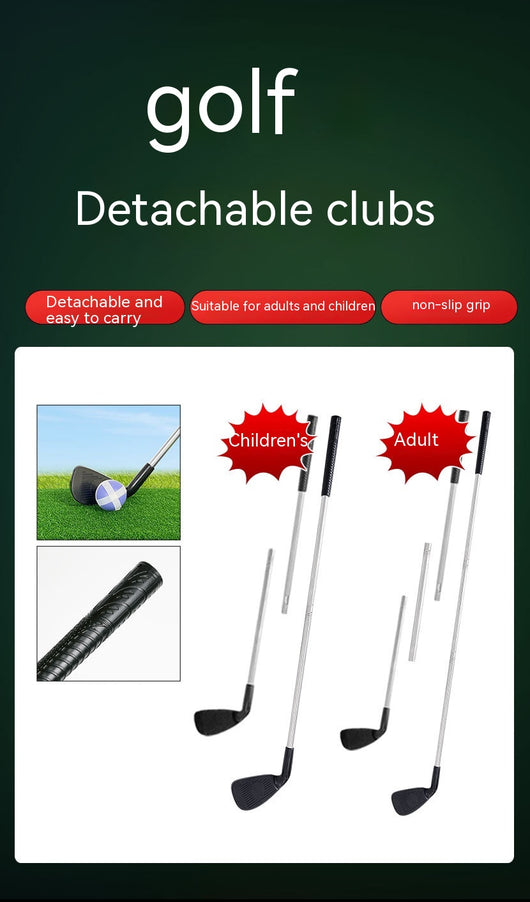 Juego de Palos de Golf Metálicos para Padres e Hijos - Image 13