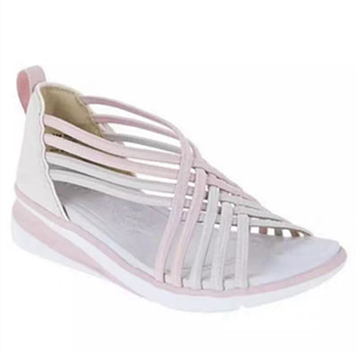 Sandalias Romanas Grandes para Mujer con Diseño de Boca de Pez - Image 9