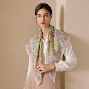 Chal de Cachemira Artificial Grueso para Mujer - Abrigo Cálido de Invierno - Image 42