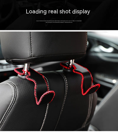Gancho Multifuncional Dorado para Respaldo de Asiento de Auto - Image 16