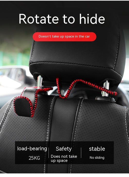 Gancho Multifuncional Dorado para Respaldo de Asiento de Auto - Image 22