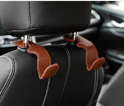Gancho Multifuncional Dorado para Respaldo de Asiento de Auto - Image 24