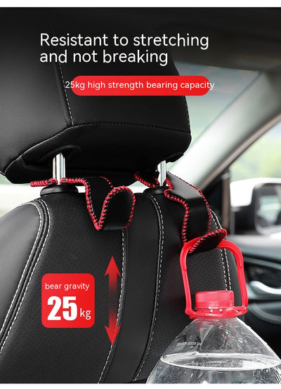 Gancho Multifuncional Dorado para Respaldo de Asiento de Auto - Image 27