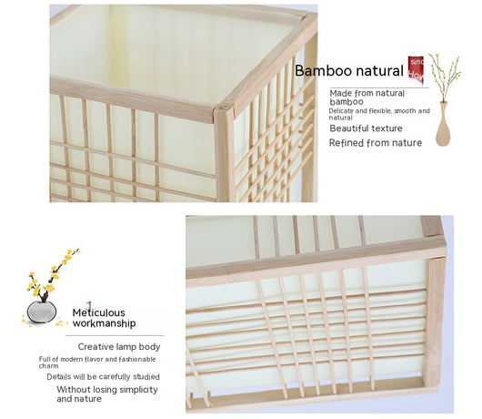 Lámpara Mesita de Noche Estilo Nórdico en Madera Maciza - Image 32