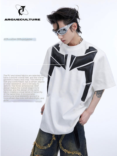 Camiseta Hombre Relieve 3D con Hombrera Acolchada - Image 11