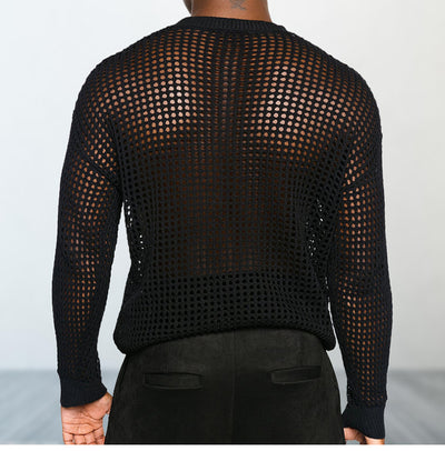 Suéter Cuello Redondo Versátil de Punto Fino - Image 11