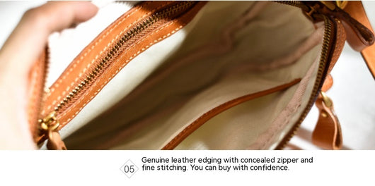Bolso Crossbody de Cuero Artesanal Estilo Británico para Mujer - Image 20