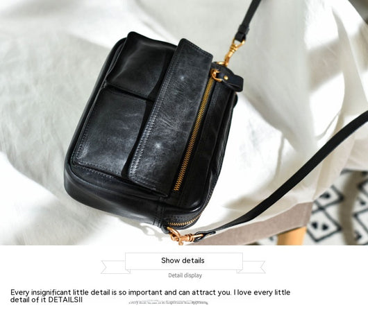 Bolso Crossbody de Cuero Artesanal Estilo Británico para Mujer - Image 24