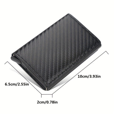 Cartera Automática de Cuero PU con Pinza Magnética - Portatarjetas Ejecutivo - Image 16