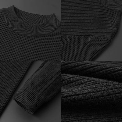 Suéter Cuello Alto Hombre Otoño Invierno - Image 13
