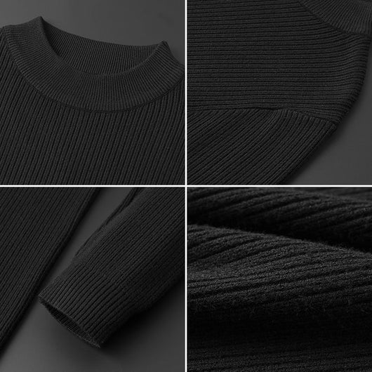 Suéter Cuello Alto Hombre Otoño Invierno - Image 13