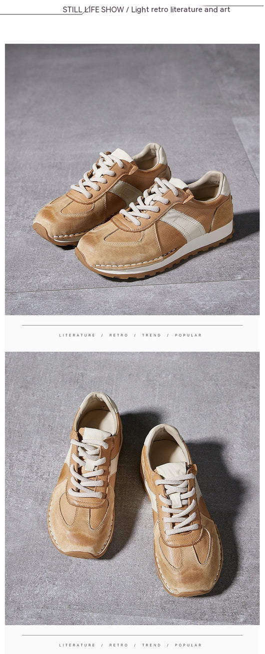 Zapatilla Retro Clásica de Cuero Genuino - Image 11